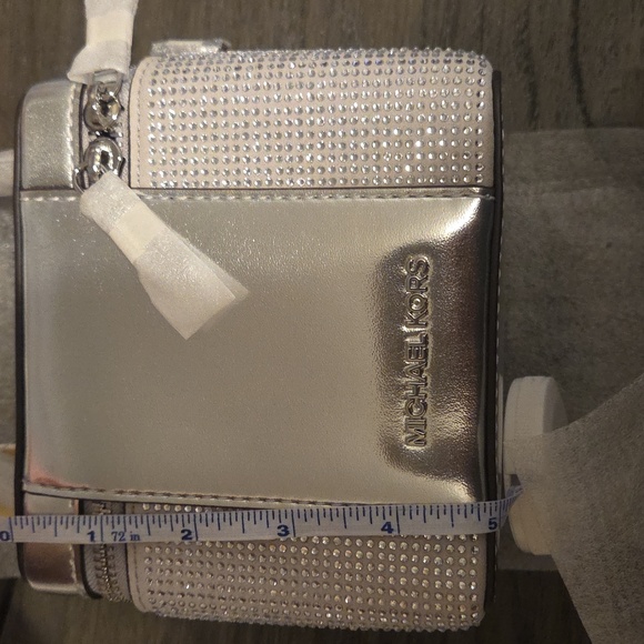 Michael Kors Silver Mini Bag - Picture 6 of 6